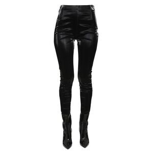 Rotate Birger Christensen Women Vinyl Leggings
